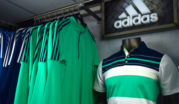 image of adidas tops in pro shop